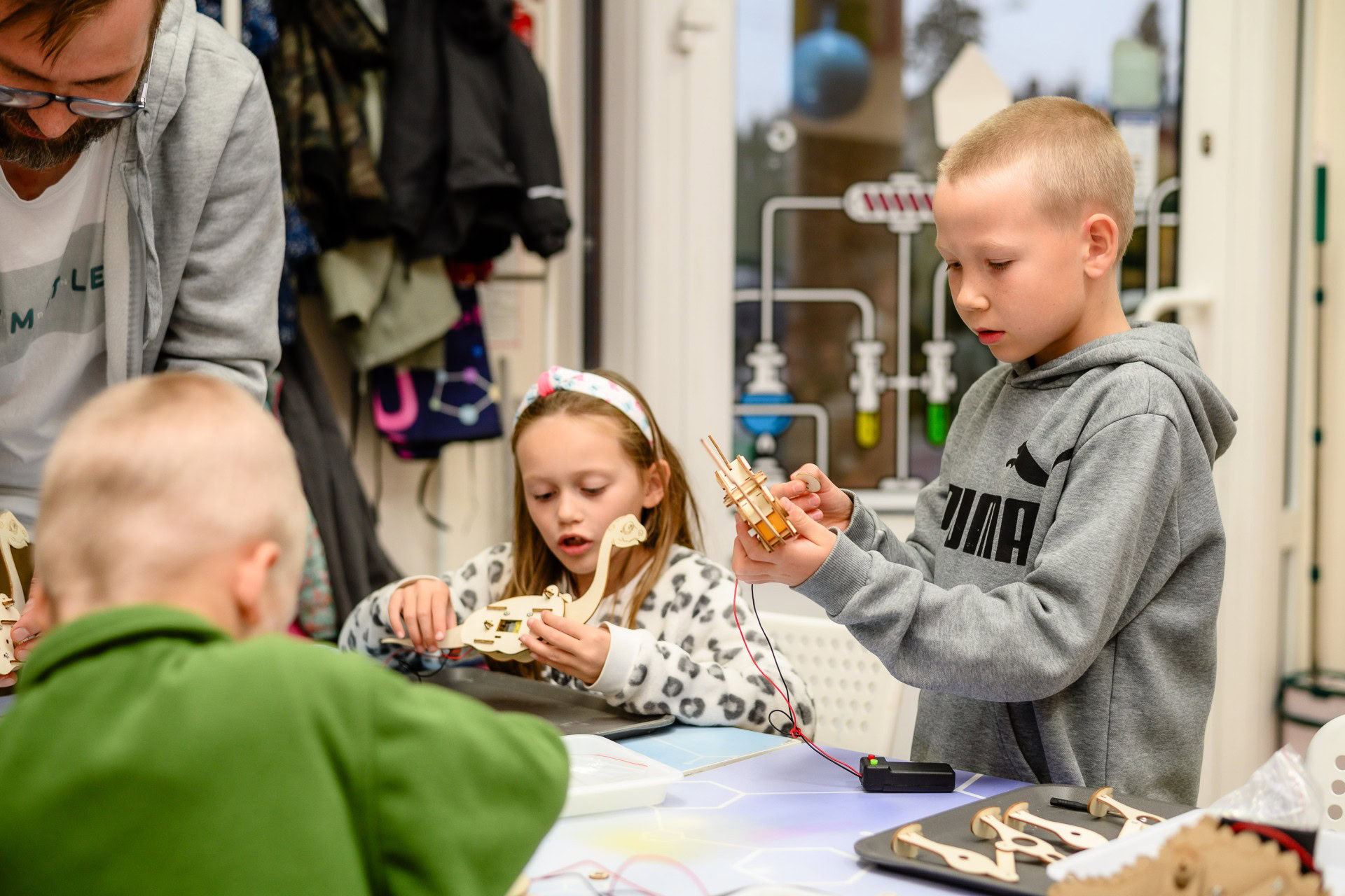 Eksperymenty na urodzinach Minecraft WittLab